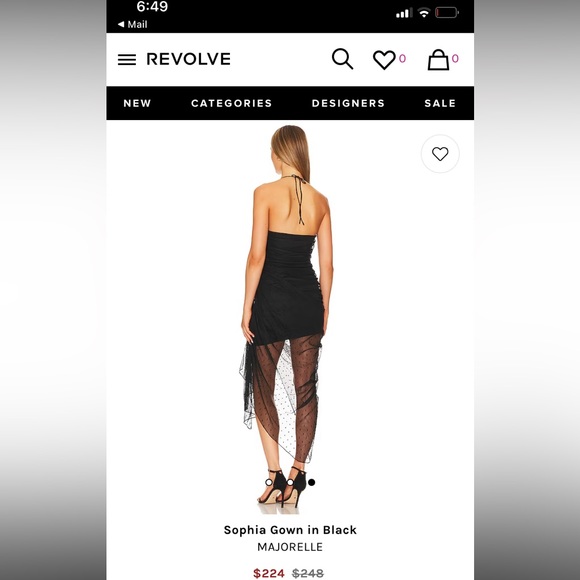 Revolve - Majorelle Sophia Gown - Picture 2 of 4